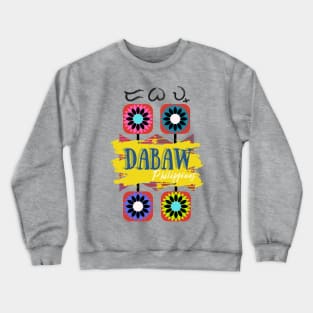 Baybayin word Davao Crewneck Sweatshirt